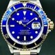 Rolex 16613 Submariner Date Steel and Yellow Gold Blue image 0 thumbnail