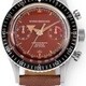 Nivada Grenchen 85007M14 Broad Arrow Tropical Dial Manual on Brown Strap image 0 thumbnail