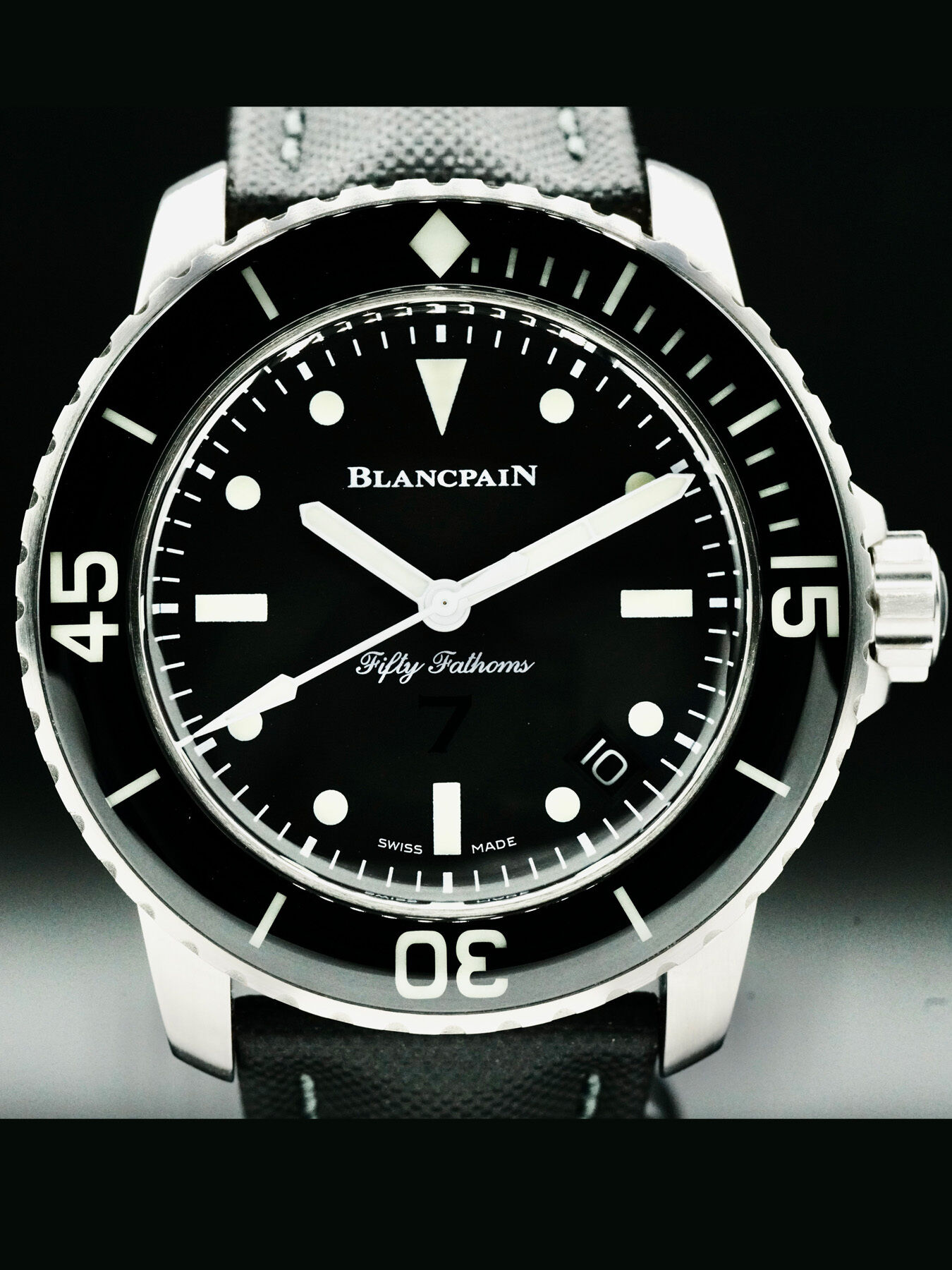 Blancpain Fifty Fathoms  Nageurs De Combat Automatique 5015E 1130 B52A