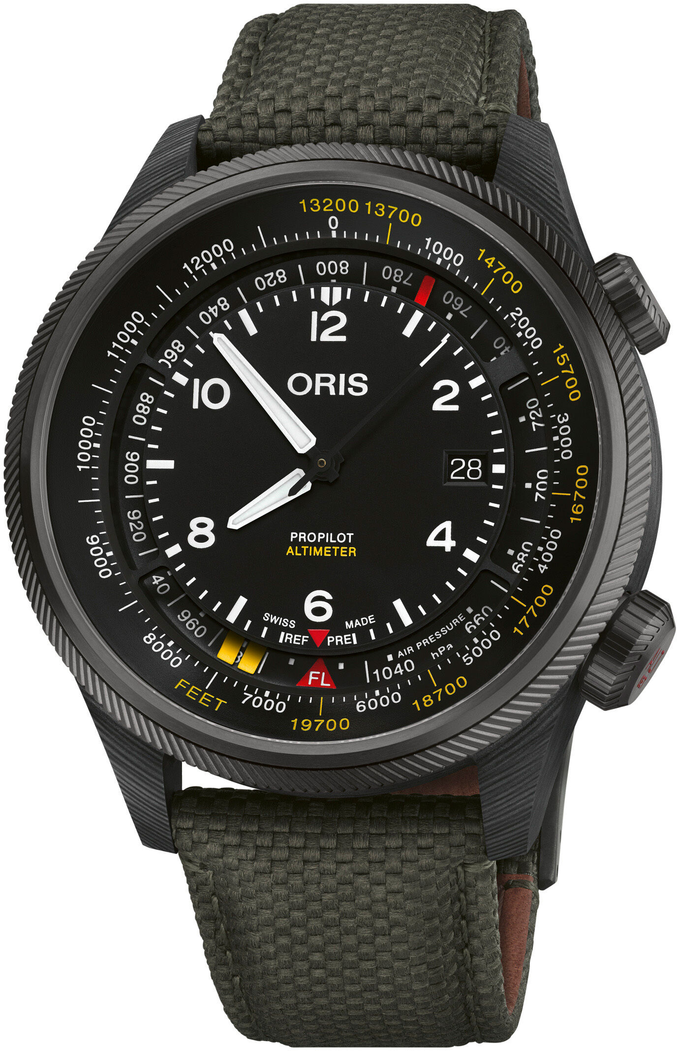 Oris 01 793 7775 8734-Set ProPilot Altimeter