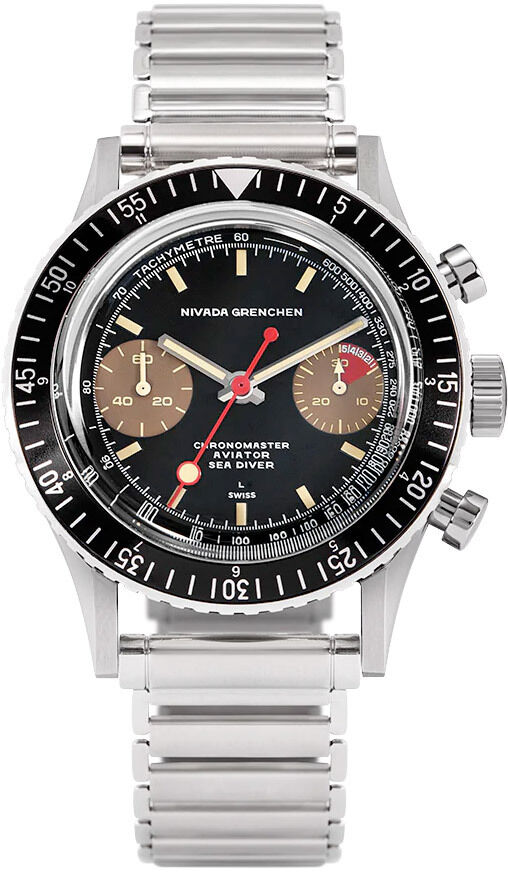 Nivada Grenchen Chronomaster Lollipop Honey Manual 85008M11