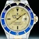 Rolex Submariner Date Steel and Yellow Gold Champagne Serti Dial 16613 image 0 thumbnail