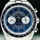 Omega 329.30.43.51.03.001 Speedmaster Chronoscope 43mm Blue Dial on Bracelet image 0 thumbnail