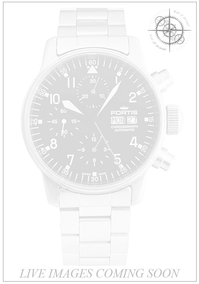 Fortis 597.10.11CW Cosmonaut Chronograph MIR "View from Space"