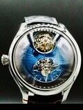 H. Moser & Cie. x MB&F Endeavour Cylindrical Tourbillon Funky Blue 1810-1200 image 2 thumbnail