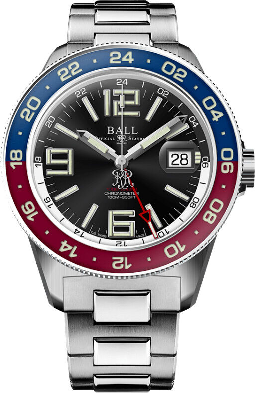 Ball DG3028C-S1CJ-BK Engineer III Maverick GMT 40mm Black Dial