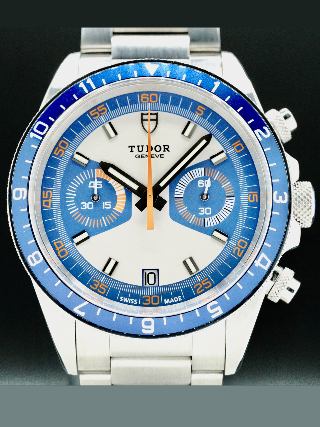 Tudor 70330B Heritage Chrono Blue