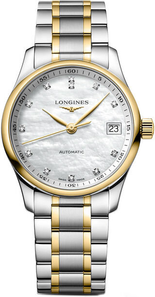 Longines Master Collection L2.357.5.87.7 White mother-of-pearl Dial on Bracelet