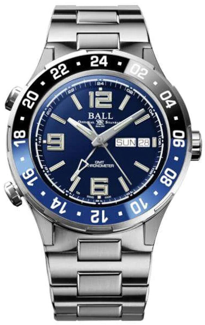 Ball DG3000A-S1CJ-BE Roadmaster Marine GMT Blue Dial