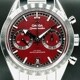 Omega 332.10.41.51.11.001 Speedmaster 57 Coaxial Chronometer Chronograph Red Dial 40.5mm on Bracelet image 0 thumbnail