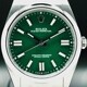 Rolex  124300 Oyster Perpetual Green 41mm image 0 thumbnail