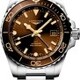 Longines Hydroconquest L3.790.4.66.6 GMT Sunray Brown Dial on Bracelet image 0 thumbnail