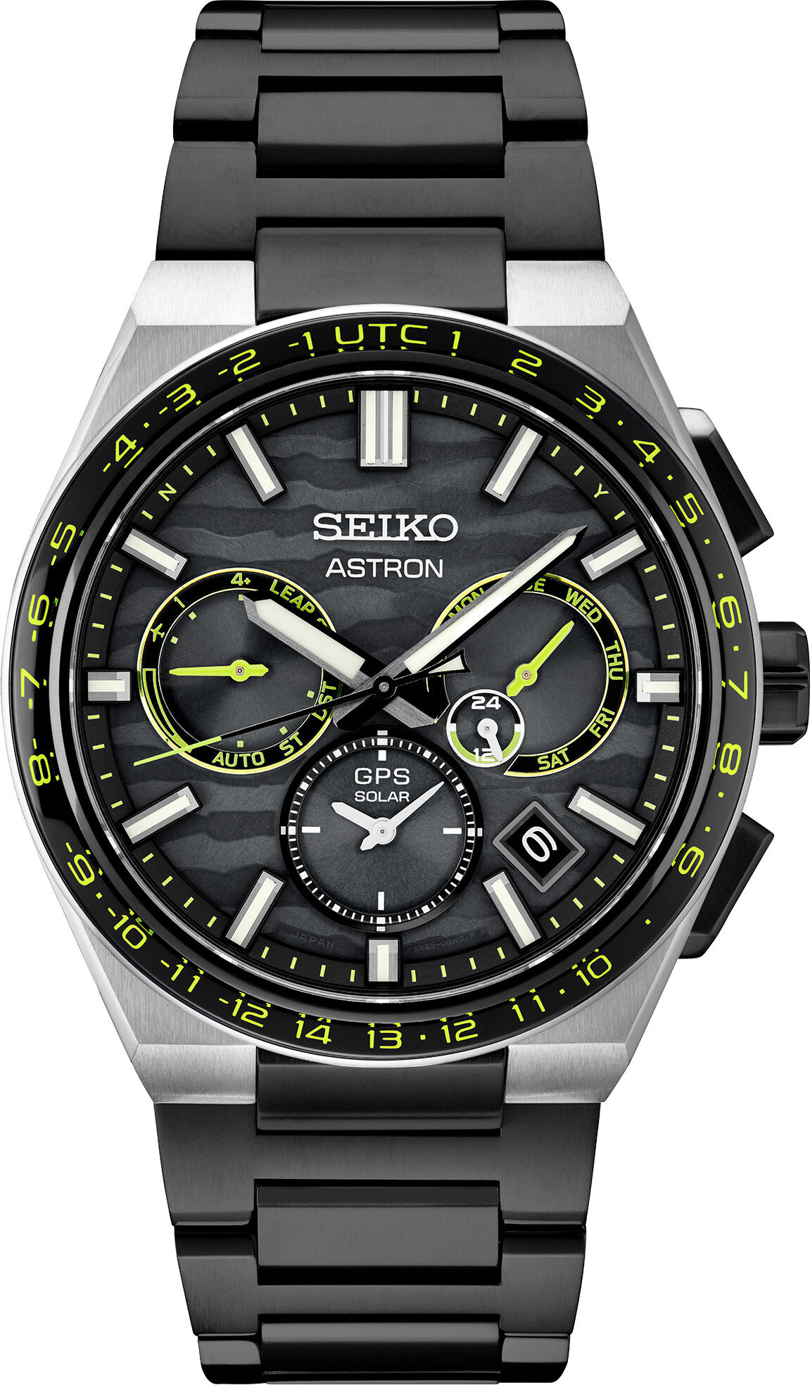 Seiko Astron SSH139 GPS Solar Titanium Black Limited Edition