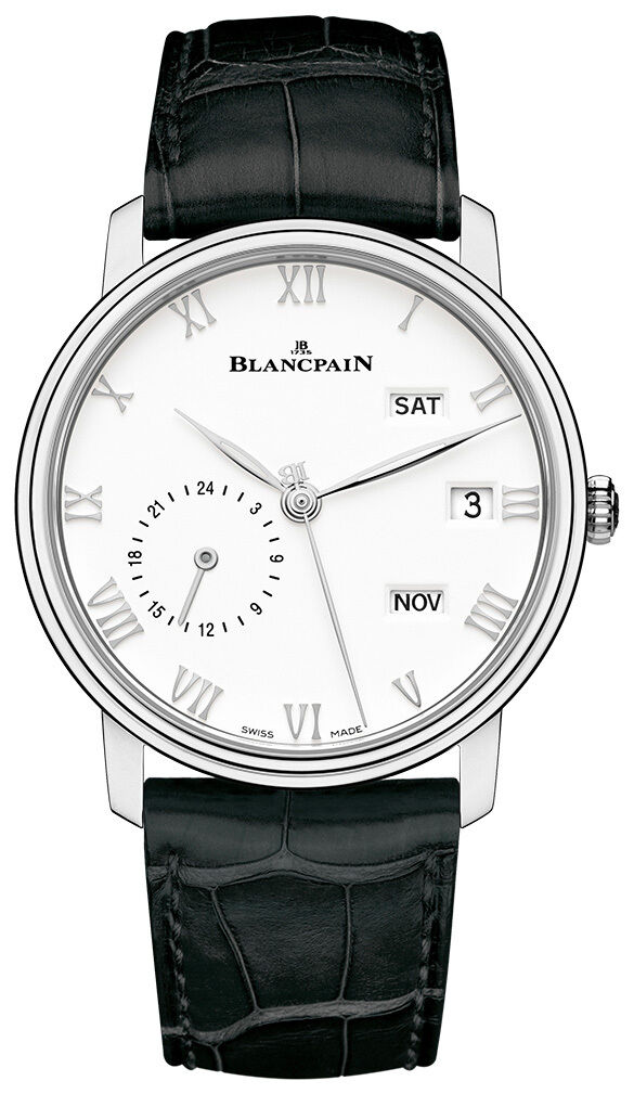 Blancpain Villeret Quantieme Annuel GMT Steel 6670 1127 55B