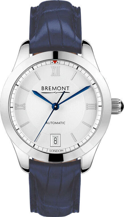 Bremont SOLO34-LC-WH-S White on Leather Strap