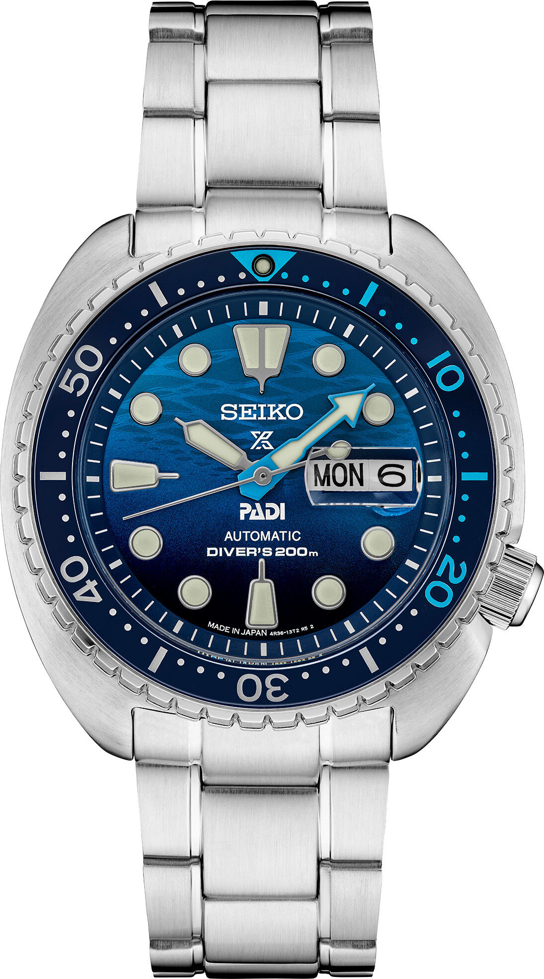 Seiko Prospex SRPK01 Padi Special Edition Great Blue King Turtle