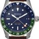 Bremont Supermarine S302 Blue Green on Leather Strap image 0 thumbnail