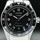 Longines L3.812.4.53.6 Spirit Zulu Time Black Dial on Bracelet 42mm image 0 thumbnail