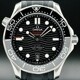 Omega 210.32.42.20.01.001 Seamaster Diver 300M Co-Axial Master Chronometer Black Dial on Rubber Strap image 0 thumbnail