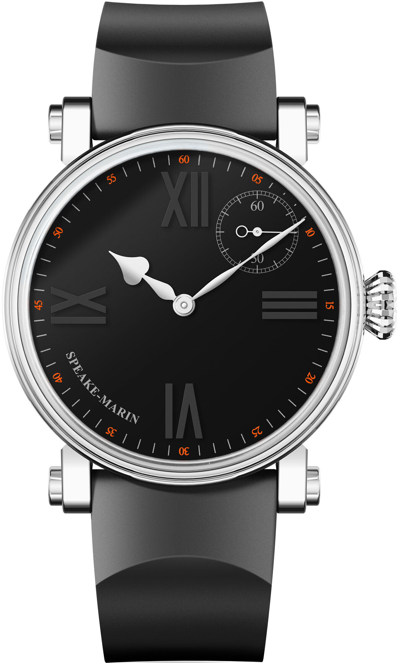 Speake-Marin 413817040 Academic Black Tie New 38mm