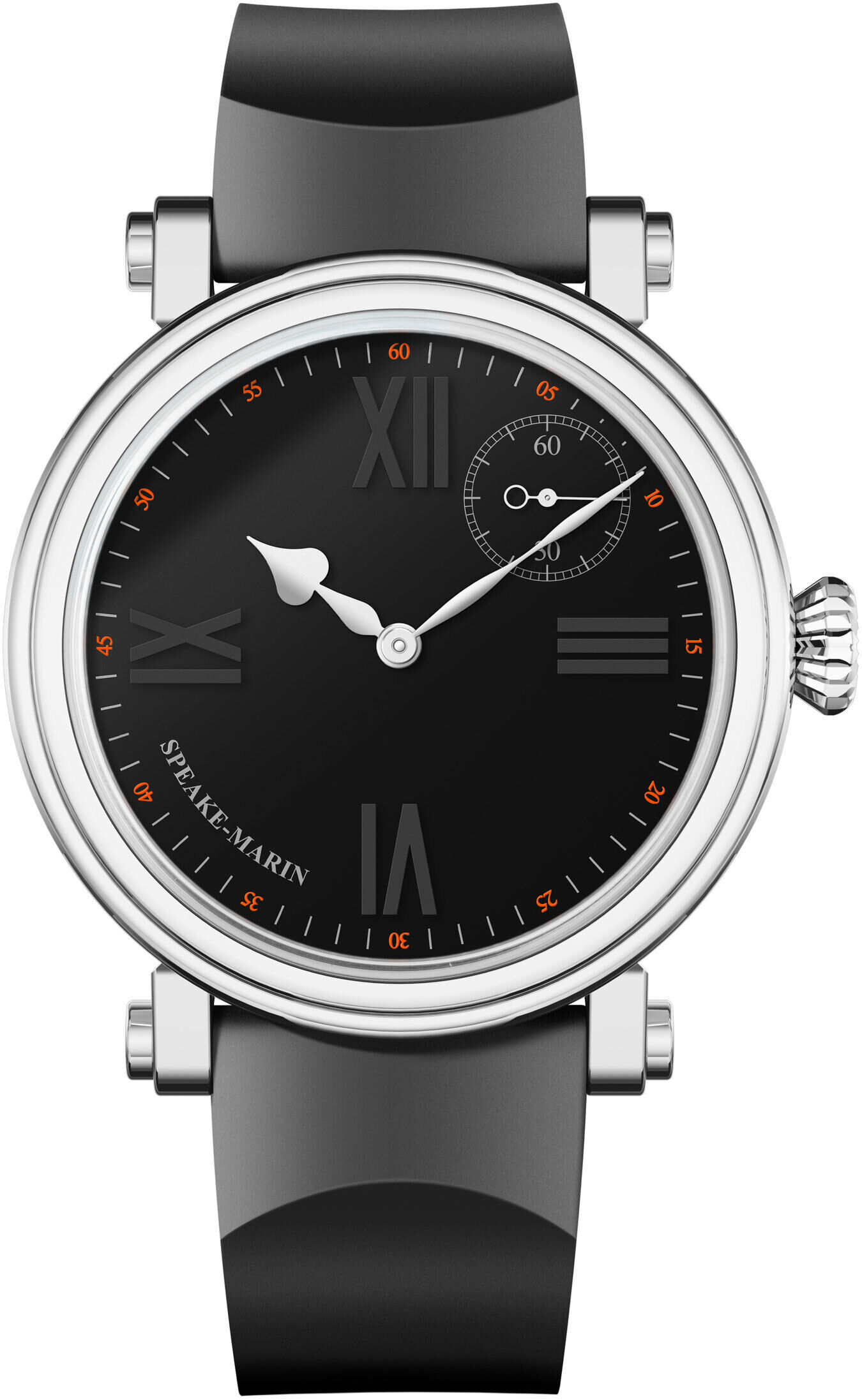 Speake-Marin 414217040 Academic Black Tie New 42mm