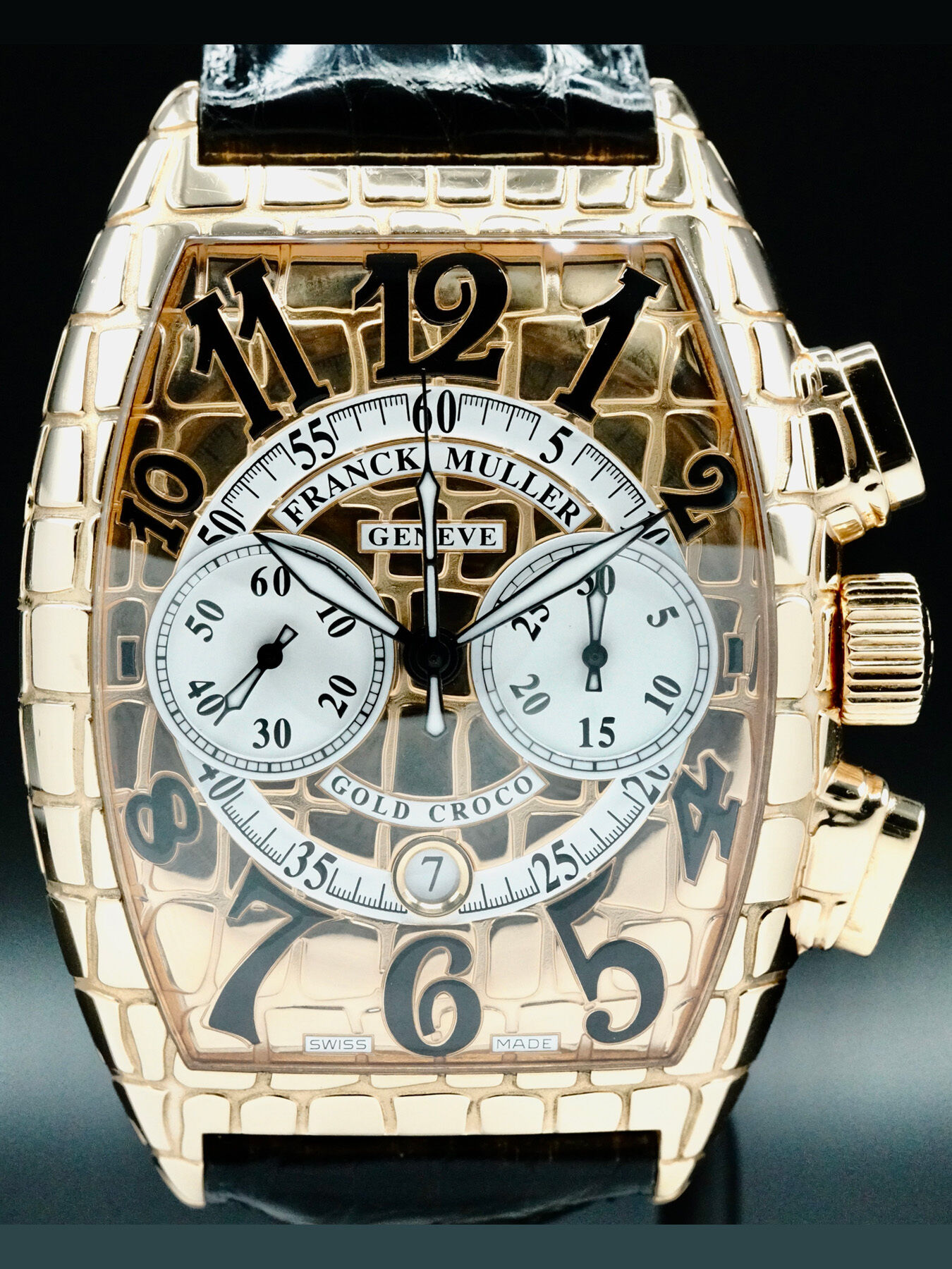 Franck Muller 9880 CC AT GOLD CRO 18k Rose Gold