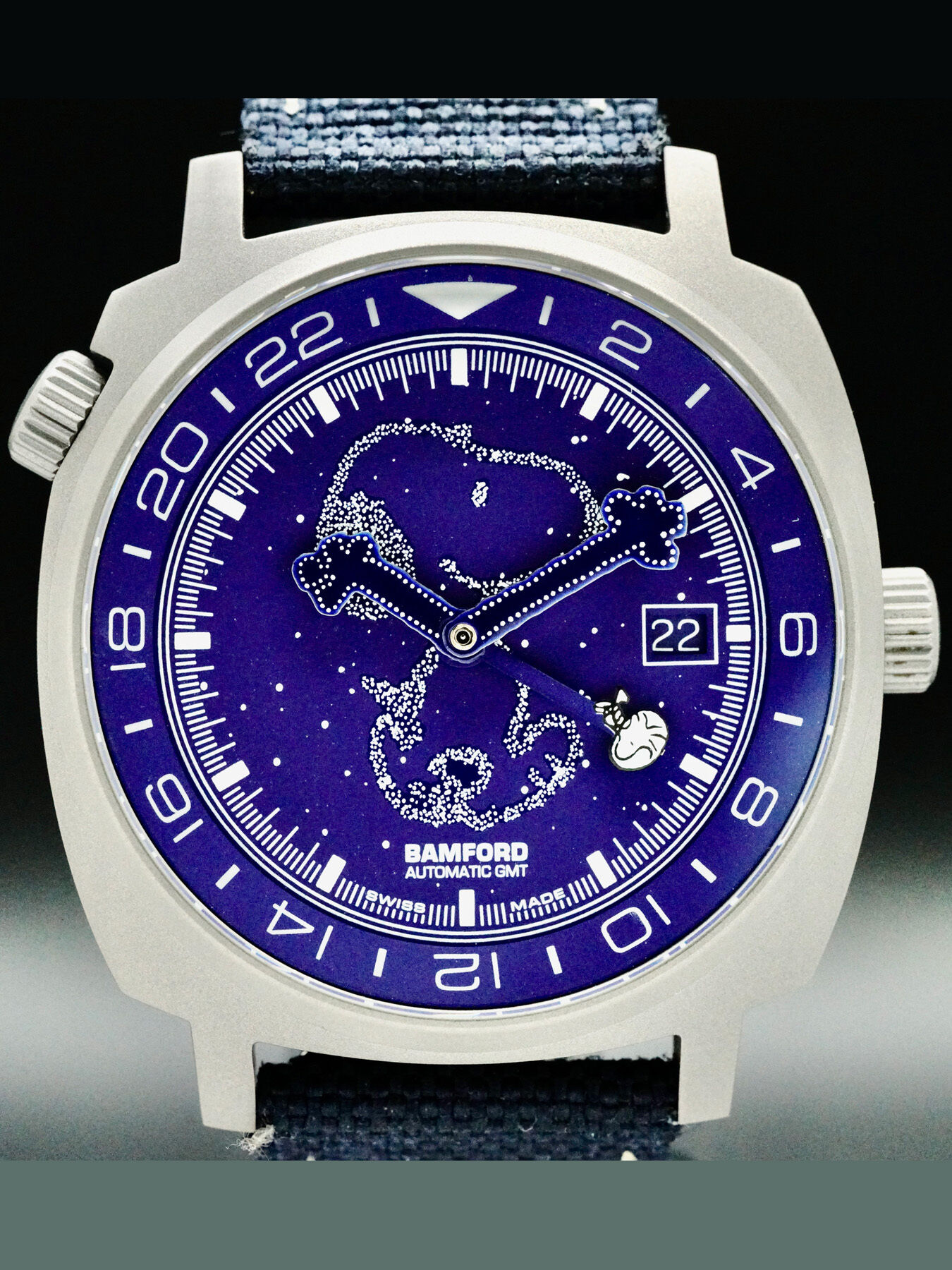 Bamford GT12143 Midnight Snoopy GMT