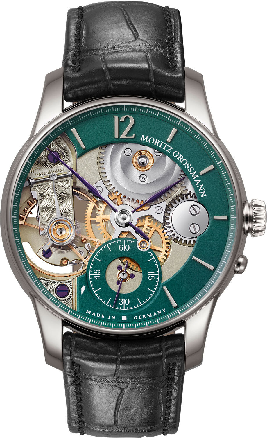 Moritz Grossmann MG-003495 Backpage Green Platinum Limited Edition