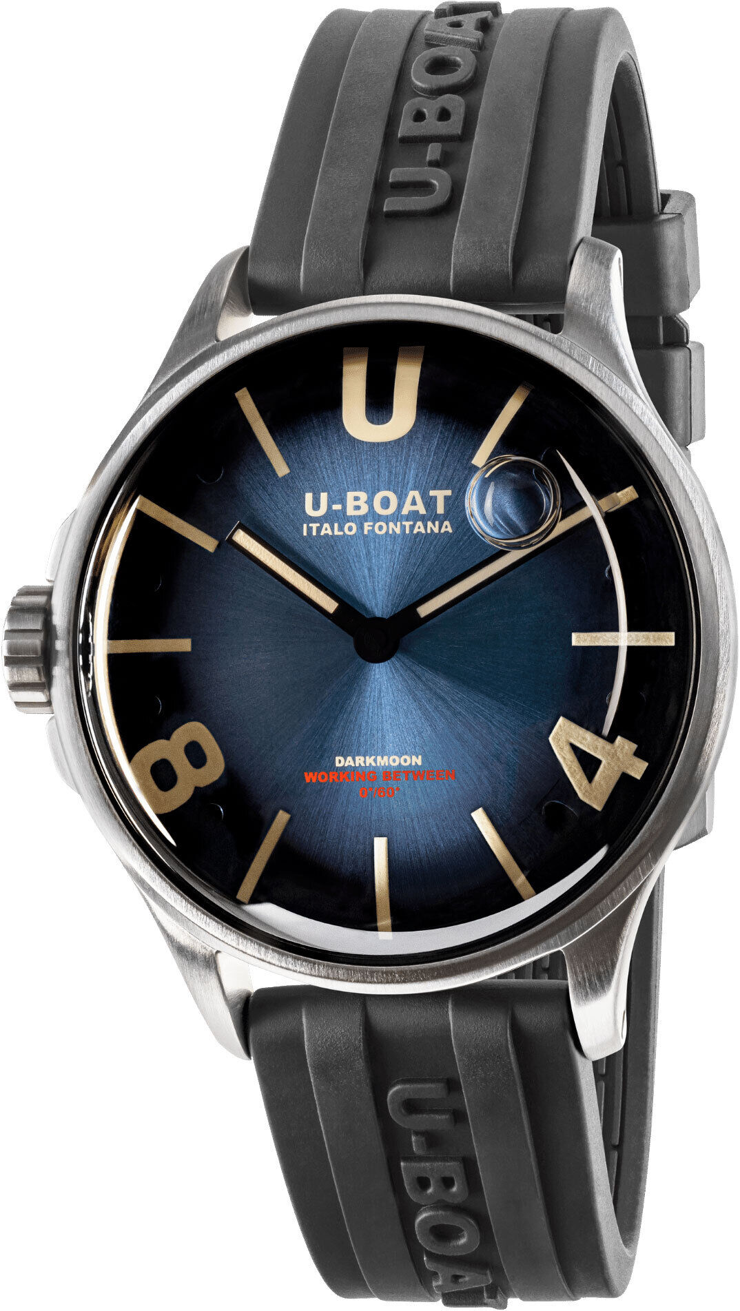 U-Boat 9021/A Darkmoon 40mm Blue SS