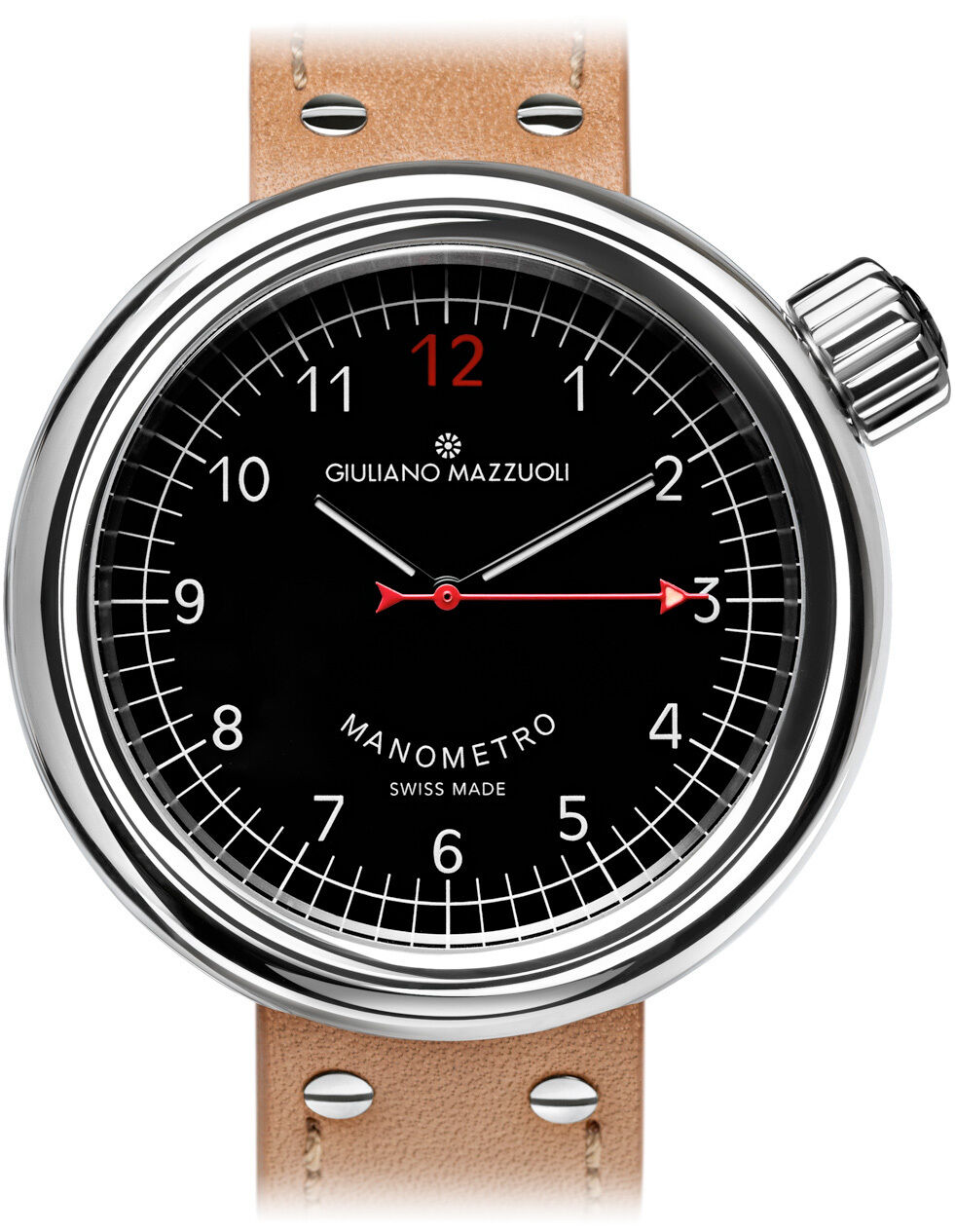 Giuliano Mazzuoli Manometro Polished Black