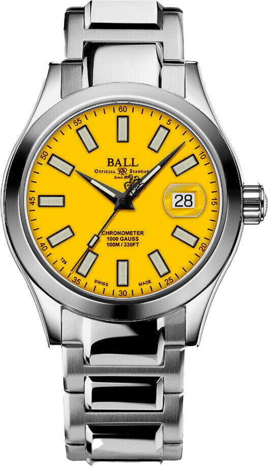 Ball NM9026C-S39CJ-YE Engineer III Marvelight Chronometer Yellow Dial Limited Edition of 100 Pieces