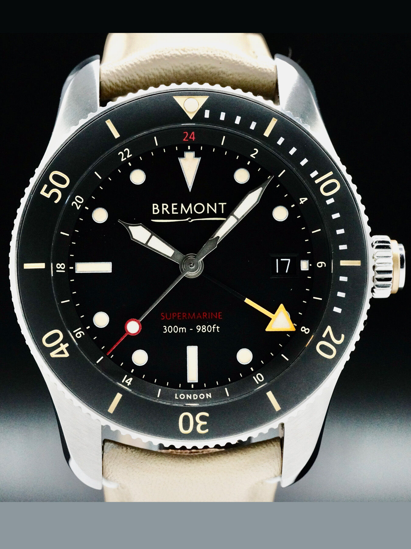 Bremont S302-BK-R-S