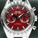 Omega 332.10.41.51.11.001 Speedmaster 57 Coaxial Chronometer Chronograph Red Dial 40.5mm on Bracelet image 0 thumbnail