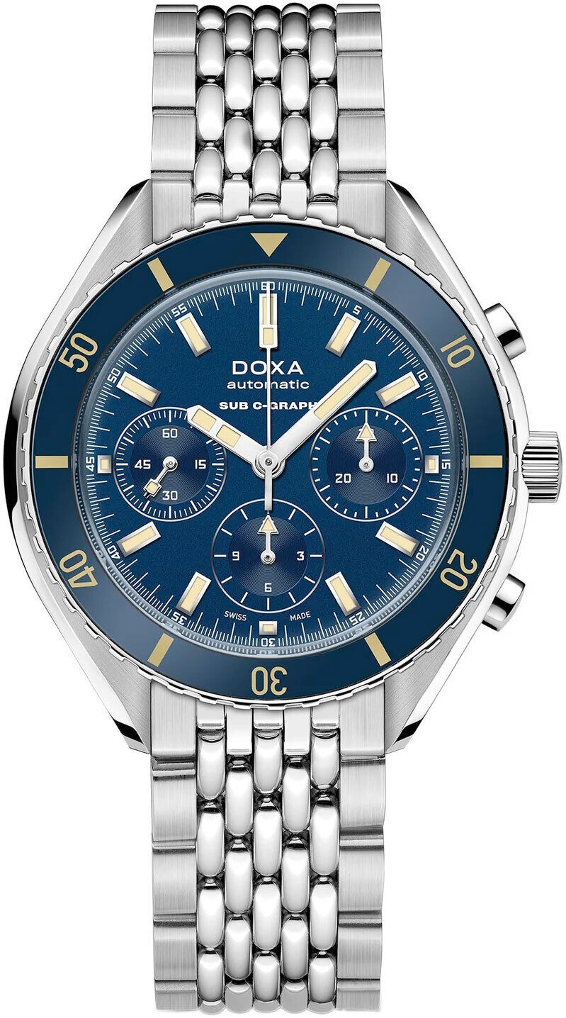 DOXA Sub 200 C-Graph Caribbean 798.10.201.10 on Bracelet