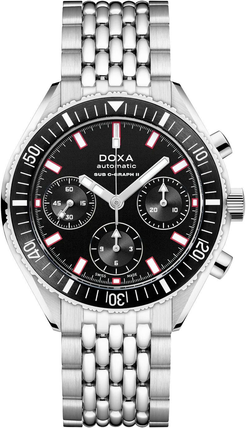 DOXA Sub 200 C-Graph II Sharkhunter 797.10.101.10 on Bracelet