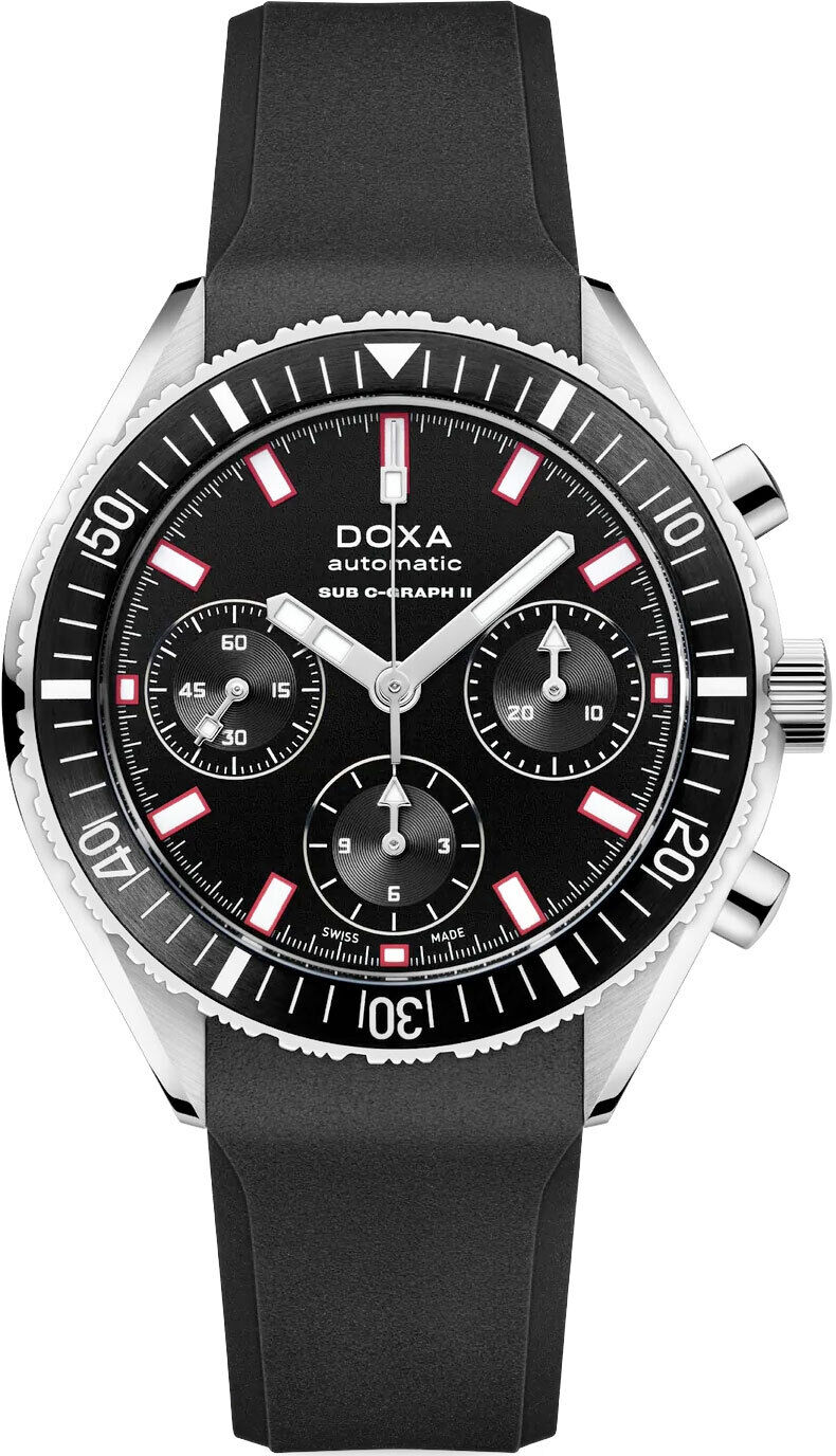 DOXA Sub 200 C-Graph II Sharkhunter 797.10.101.20 on Strap