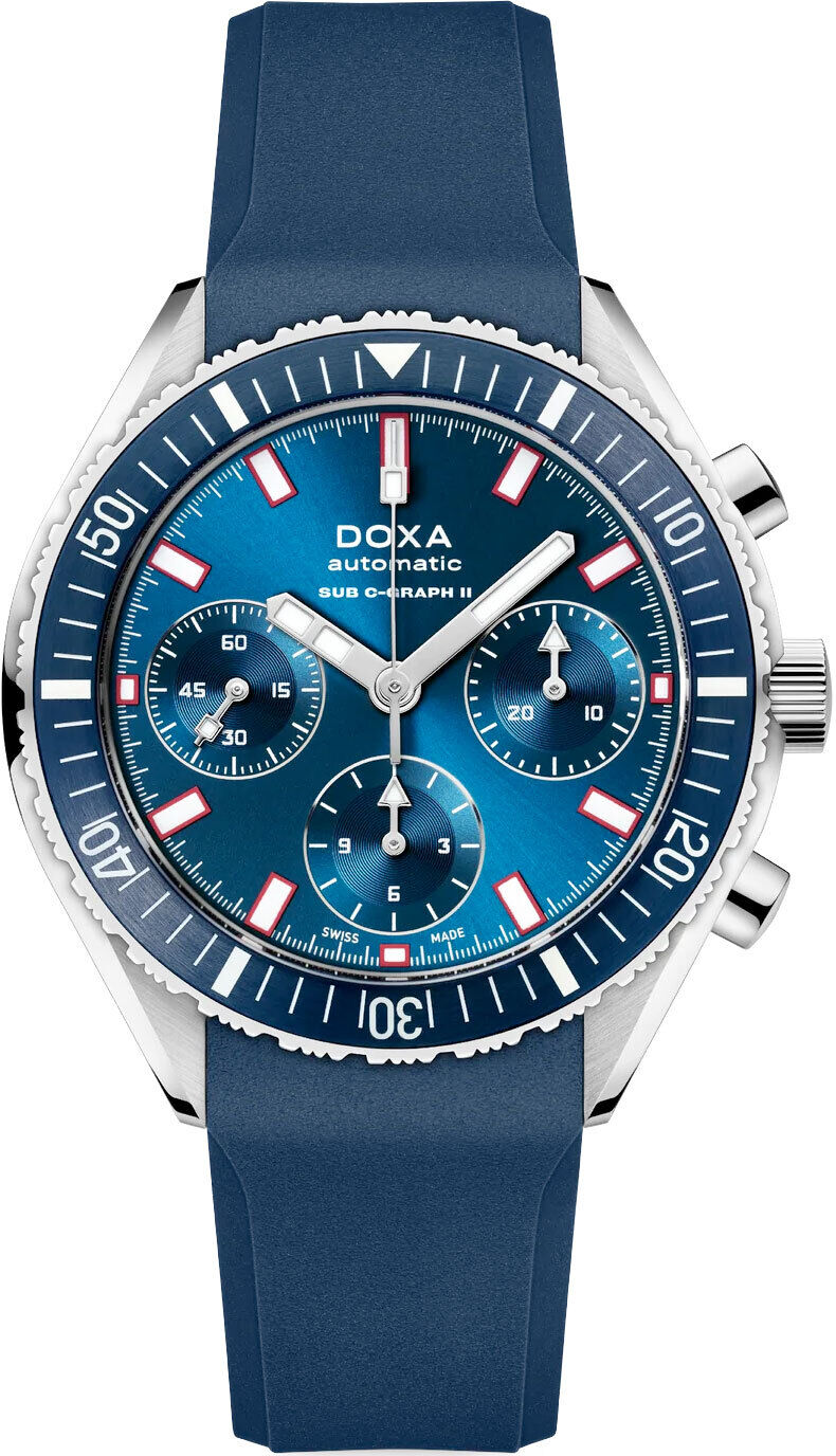 DOXA Sub 200 C-Graph II Caribbean 797.10.201.32 on Strap