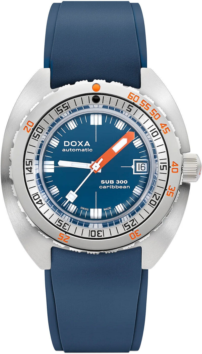 DOXA Sub 300 Caribbean 821.10.201.32 on Strap