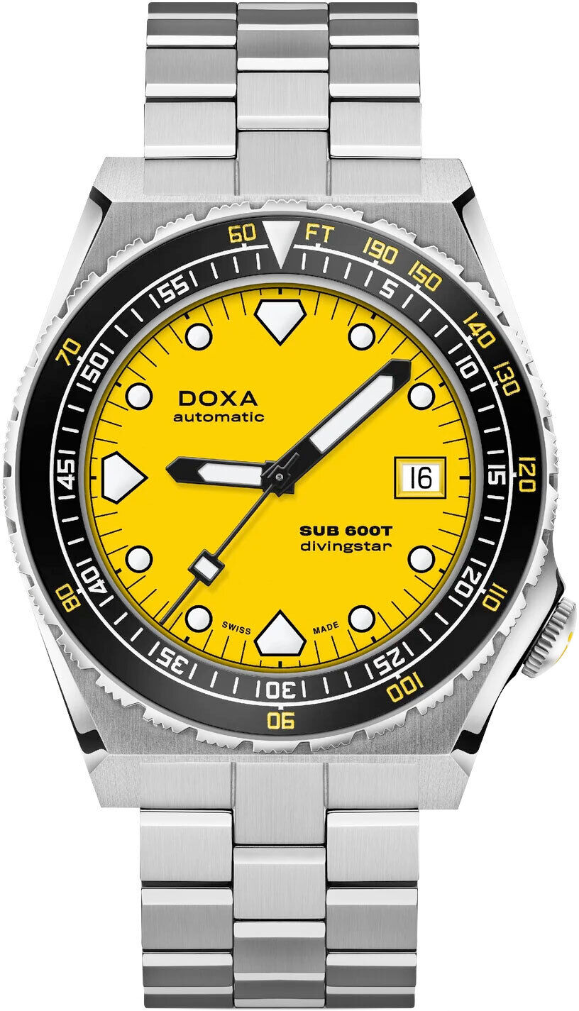 DOXA Sub 600T Divingstar 861.10.361.10 on Bracelet