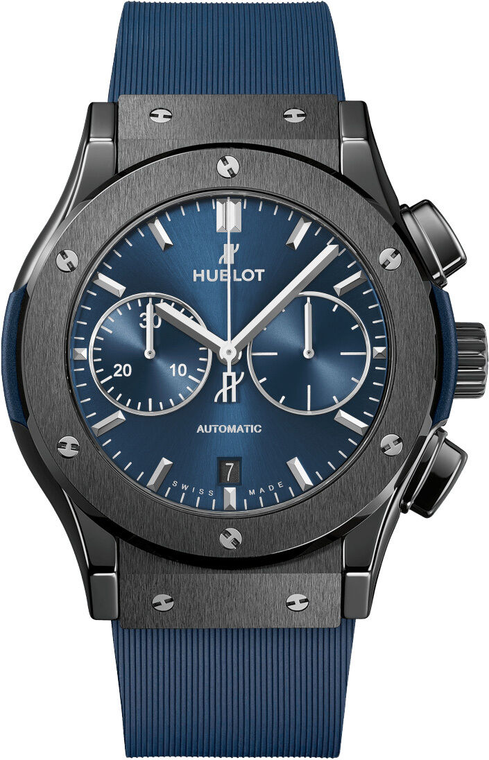 Hublot 521.CM.7170.RX Classic Fusion Ceramic Blue Chronograph 45mm