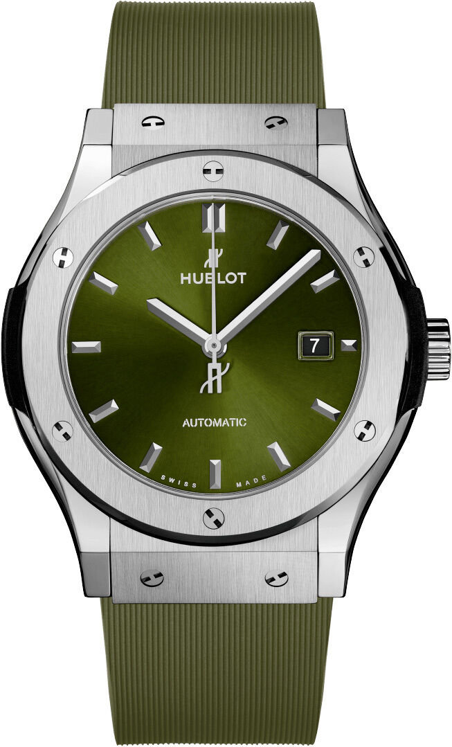 Hublot 542.NX.8970.RX Classic Fusion Titanium Green 42mm
