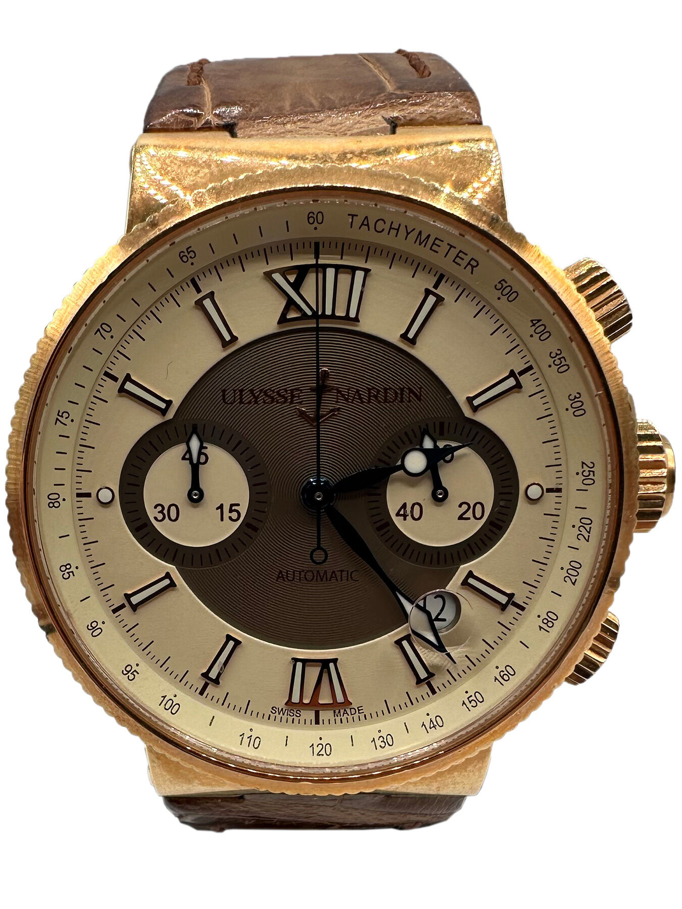 Ulysse Nardin Maxi Marine Chronograph 356-66/354