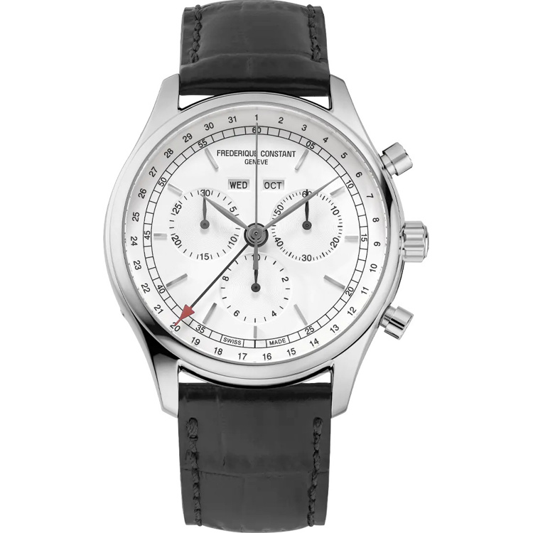 Frederique Constant FC-296SW5B6 Quartz Chronograph Triple Calendar 40mm