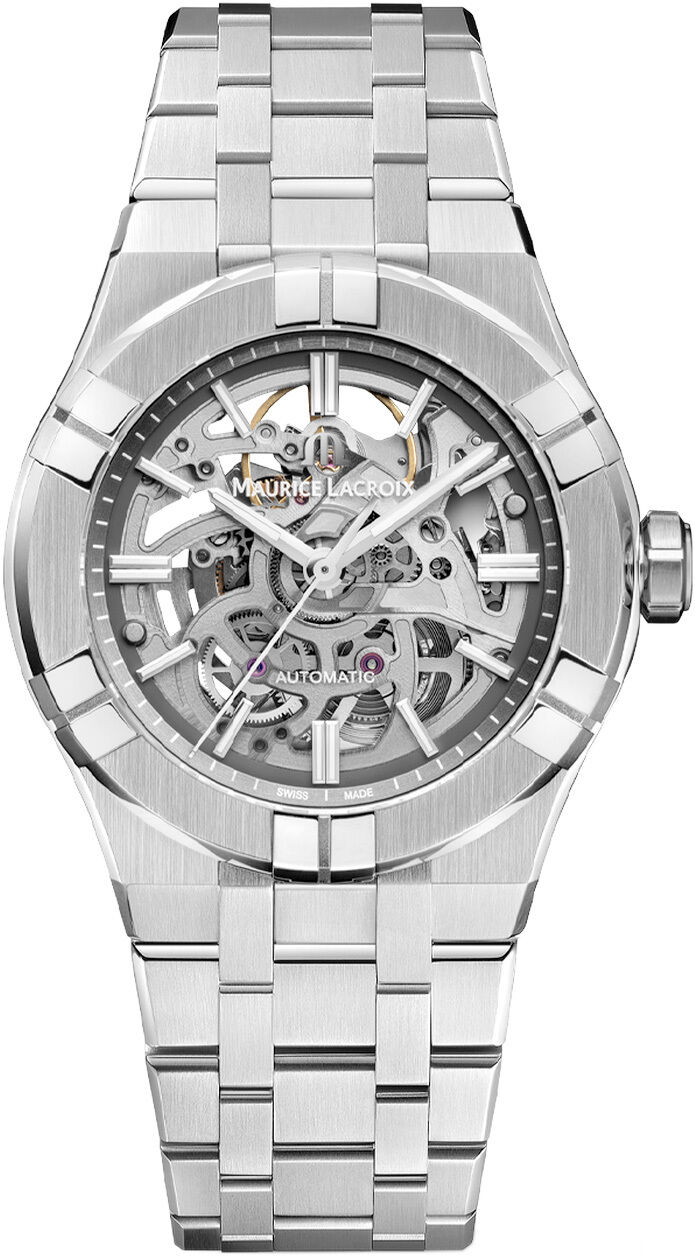 Maurice Lacroix AI6007-SS002-030-1 Aikon Automatic Skeleton 39mm