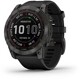 Garmin Fenix 7X Sapphire Solar Edition Carbon Gray DLC Titanium with Black Band image 0 thumbnail