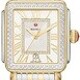 Michele Deco Madison Diamond Two-Tone 18K Gold Diamond Dial Watch MWW06T000144 image 0 thumbnail