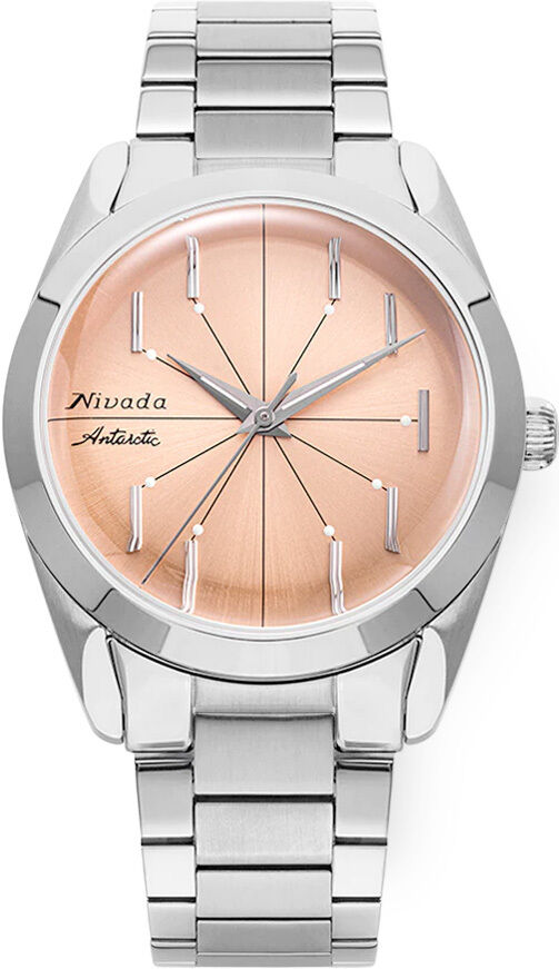 Nivada Grenchen 32050A20 Antarctic Spider Salmon No Date