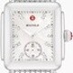 Michele Deco Mid Stainless Diamond Dial Watch MWW06V000002 image 0 thumbnail