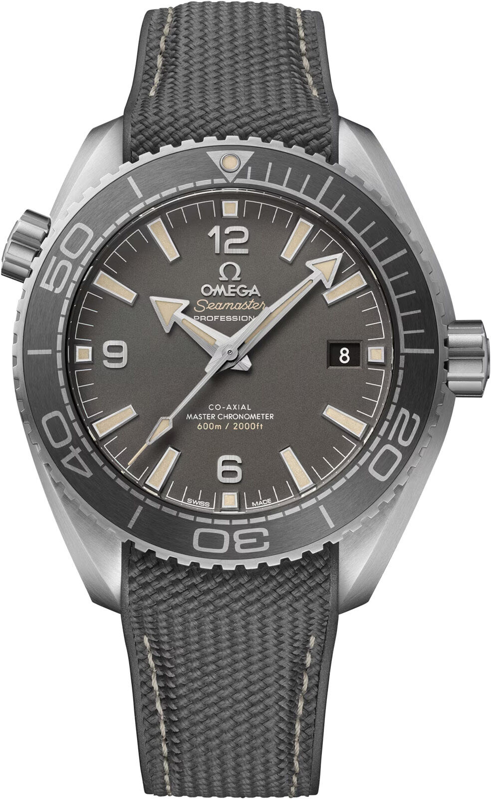 Omega 215.32.44.21.01.002 Planet Ocean Seamaster 600M Grey