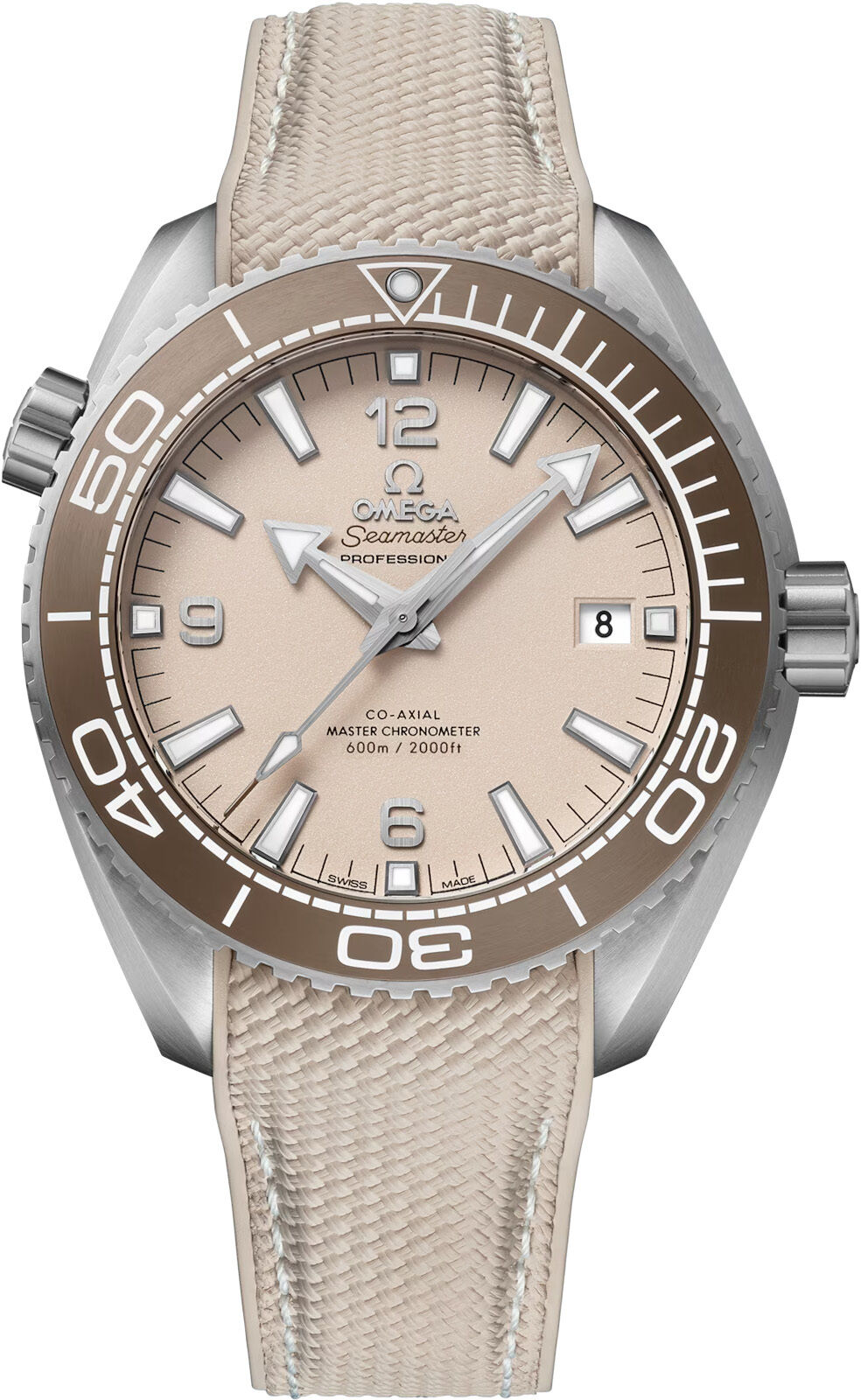 Omega 215.32.44.21.09.001 Planet Ocean Seamaster 600M Linen